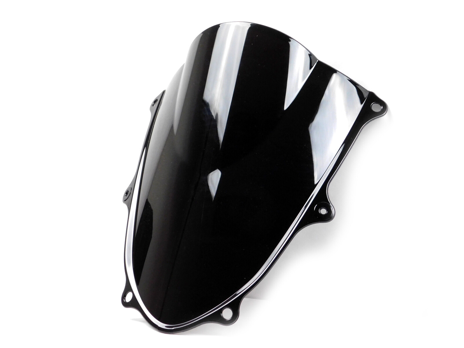 ABS Black Double Bubble Windscreen Windshield for 2017-2024 Suzuki GSXR1000