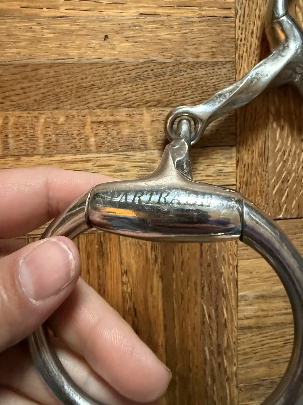5 1/4" BT Crump Slow Twist Eggbutt Snaffle Bit