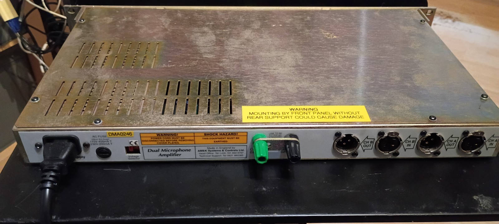 Amek dual pre system 9098