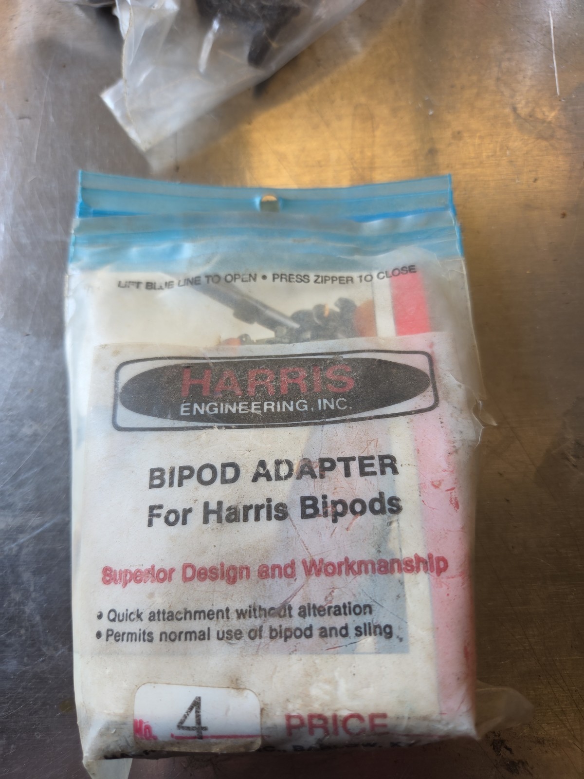 Harris Bipod Adapter No 4