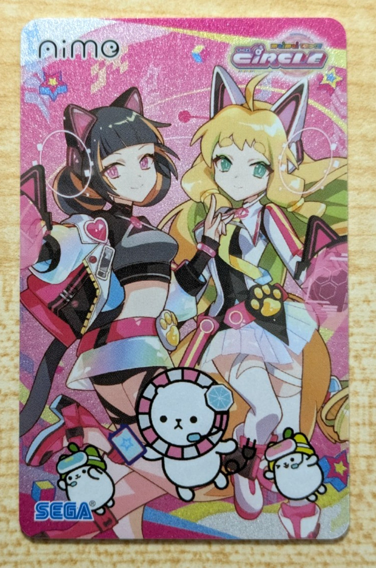 NEW Sega AIME Card maimai dx mai mai deluxe CiRCLE pass Amusement IC Arcade