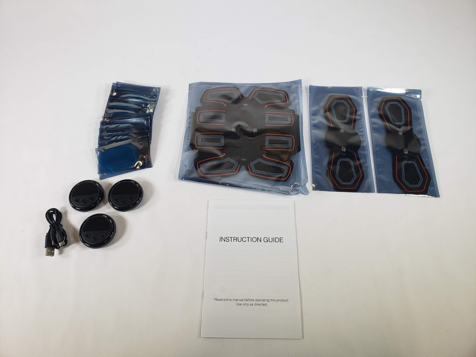 Blaset ABS Stimulator, Abdominal Toning Belt Trainer Ab Exercise Belt BFB-11