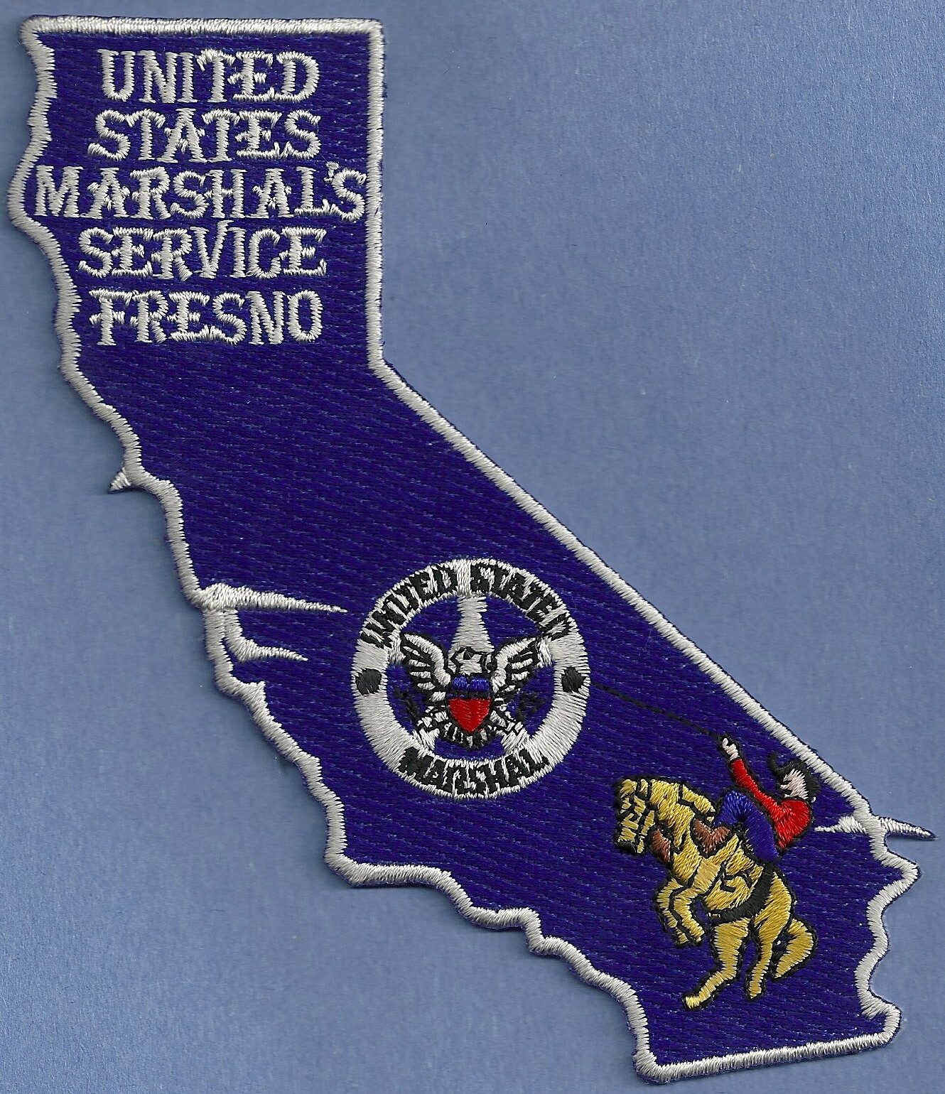 U. S. MARSHAL SERVICE FRESNO CALIFORNIA PATCH