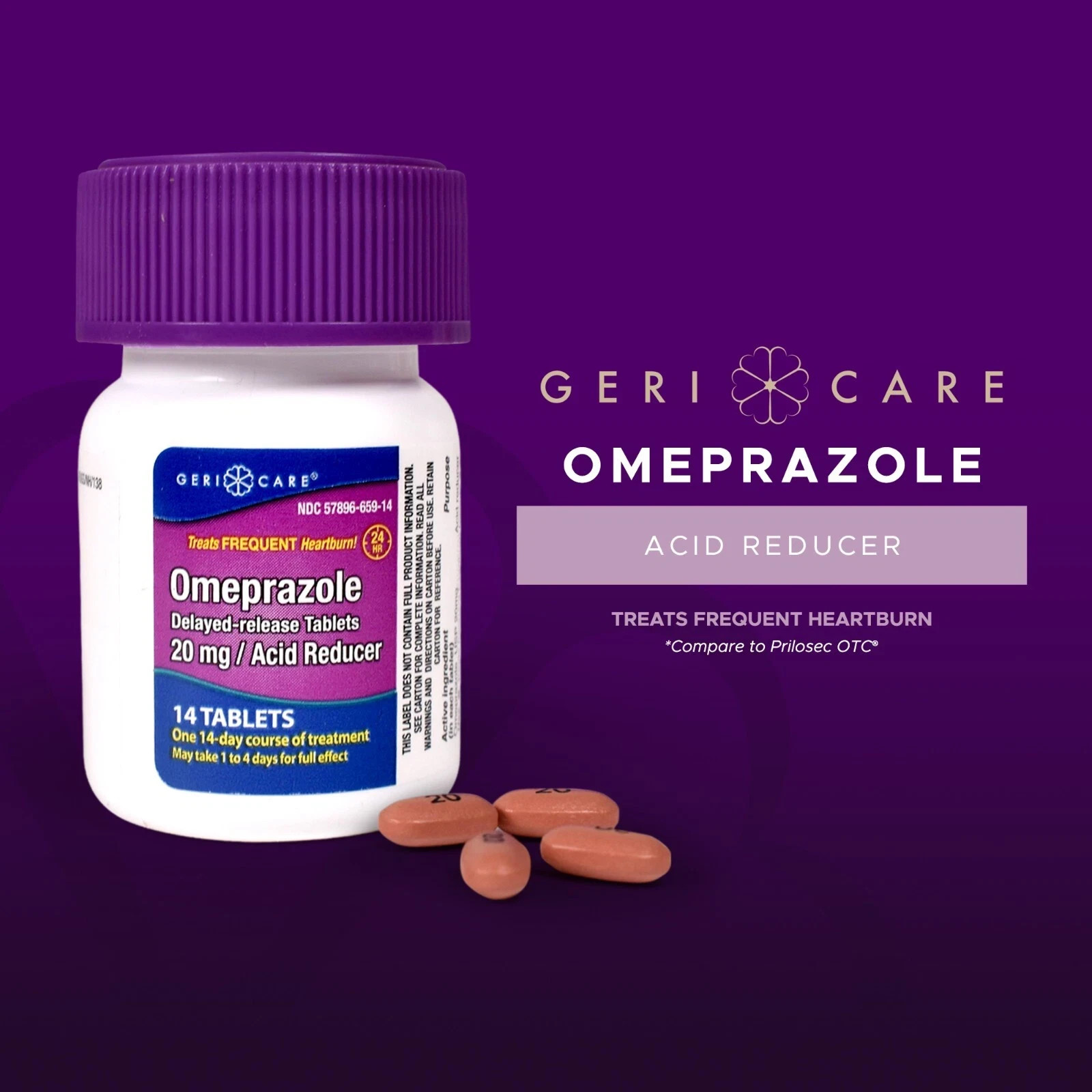 1000 Capsules OTC 20mg Generic Prilosec