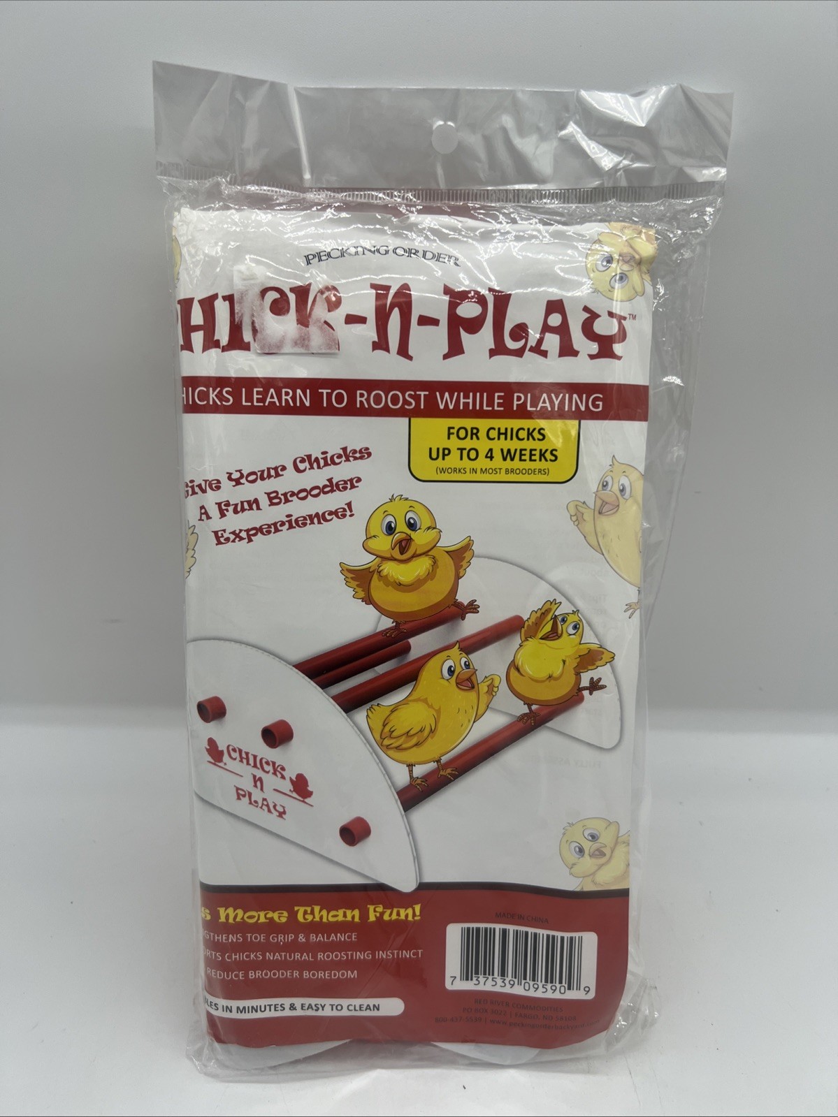 New Pecking Order Chick-N-Play Chicks Learning Tool Easy Setup Fun FreeS&H
