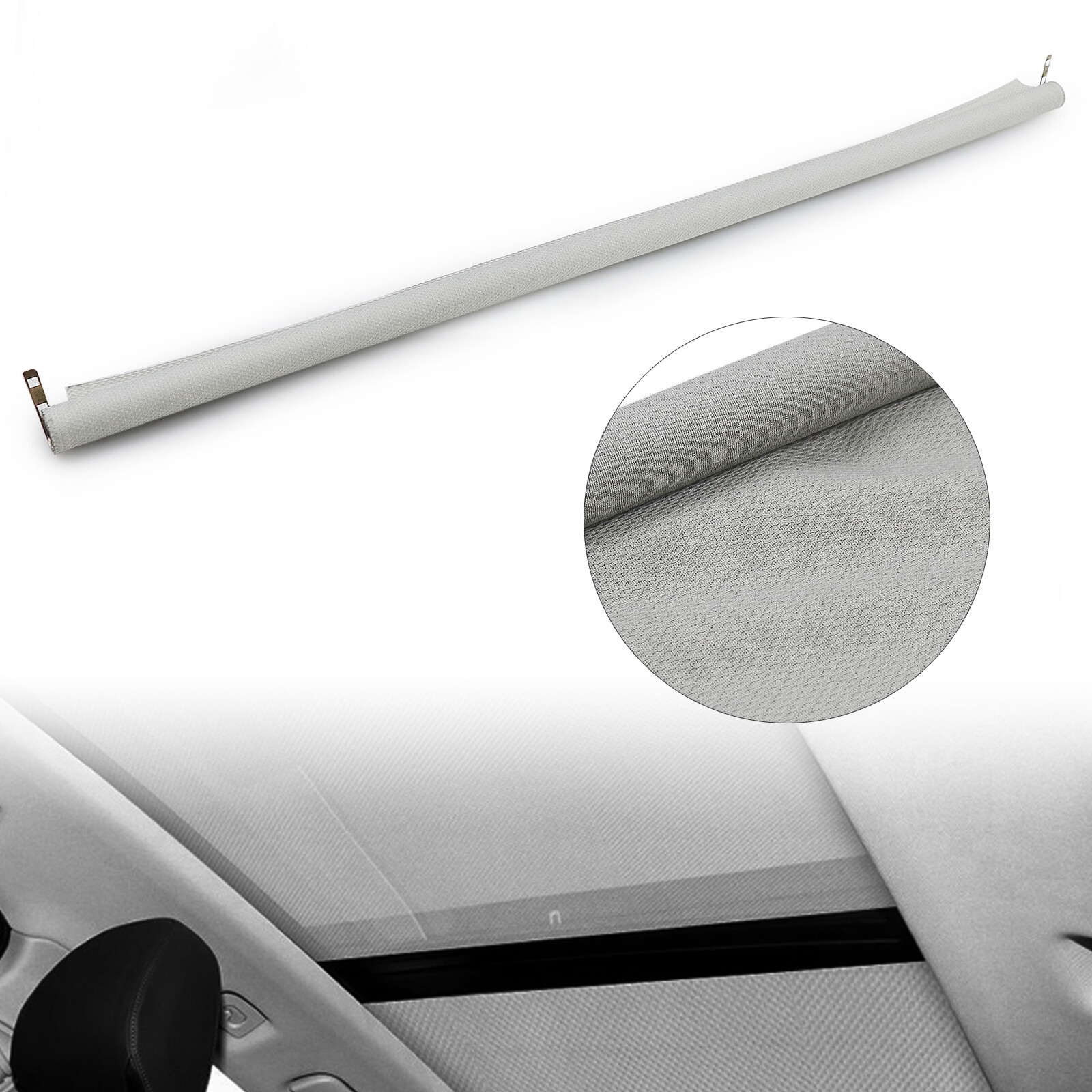 1PC Sun Shade sunroof curtain cover Fit For Audi A5 Quattro 2008-2017 12 Gray