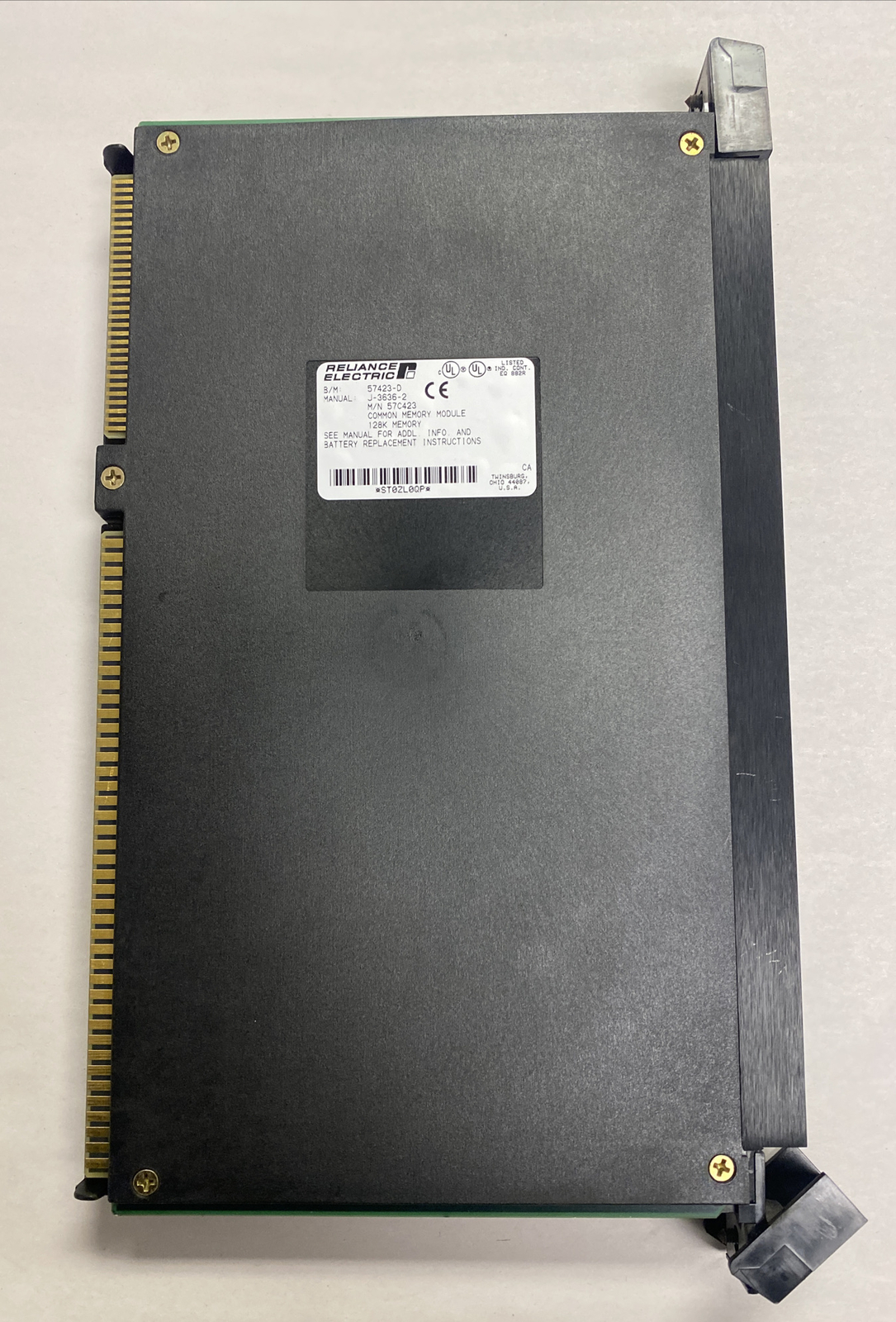 Reliance Electric,J-3636-2 / 57423-D 128k, Common Memory Module