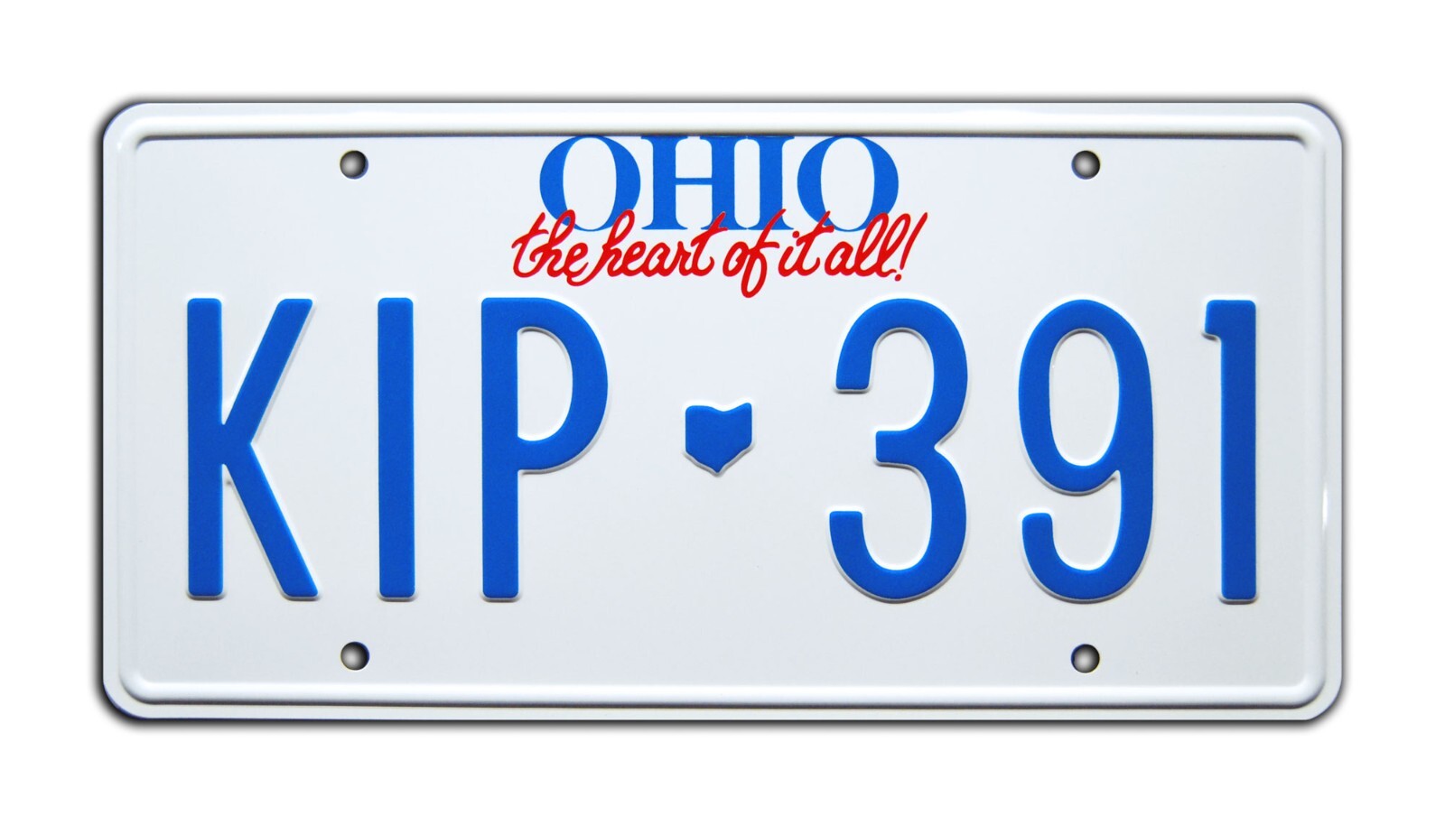 Tommy Boy | David Spade | KIP 391 | Metal Stamped Replica Prop License Plate