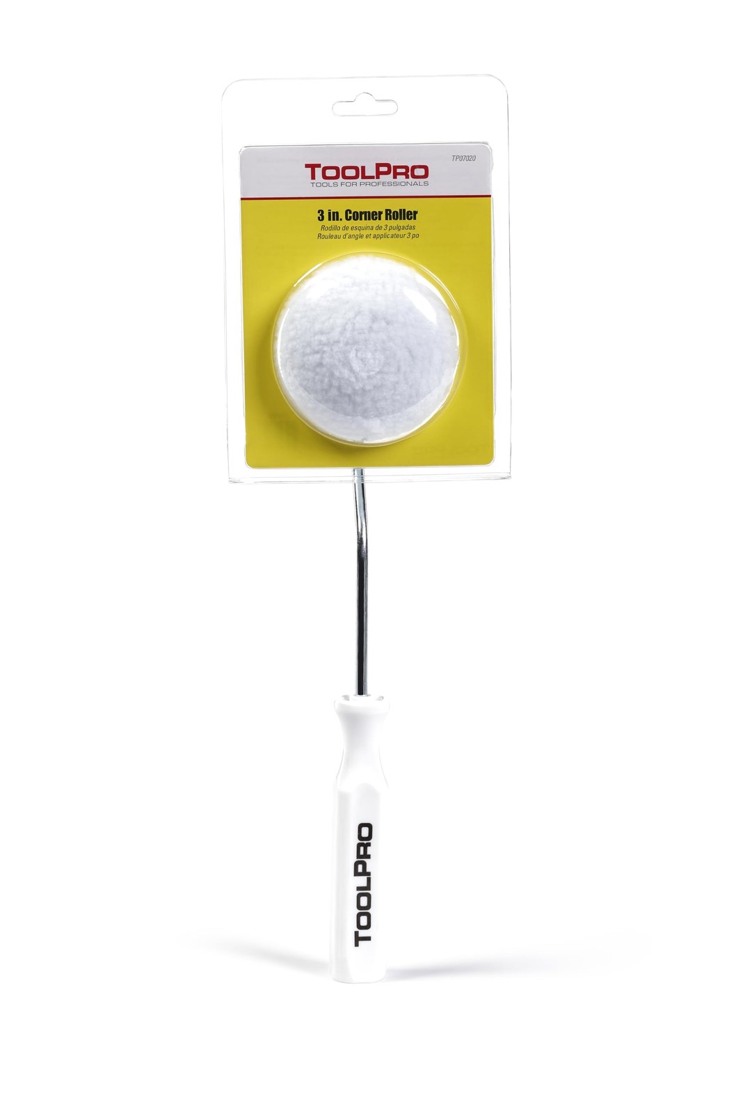 ToolPro Professional Grade 3 Inch Corner Roller & Applicator for White
