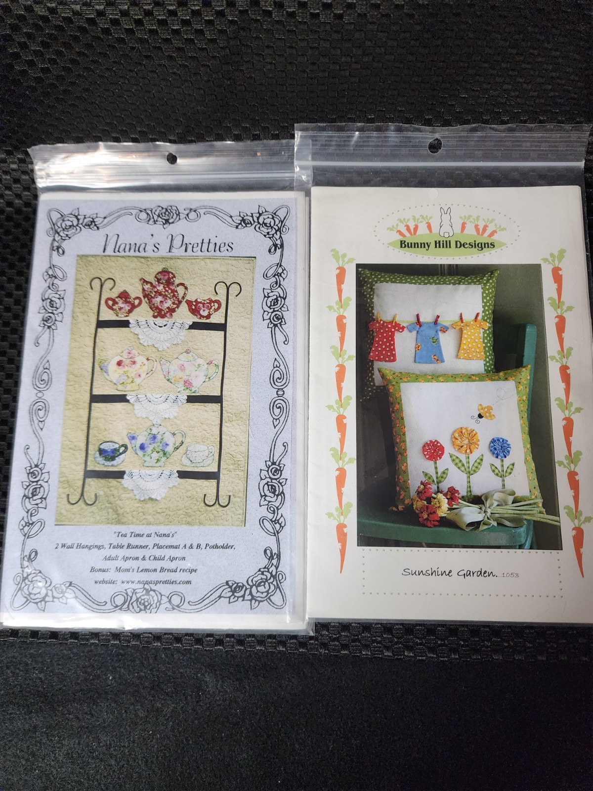Quilting and Sewing Patterns from Nana's Pretties and Bunny Hill Designs