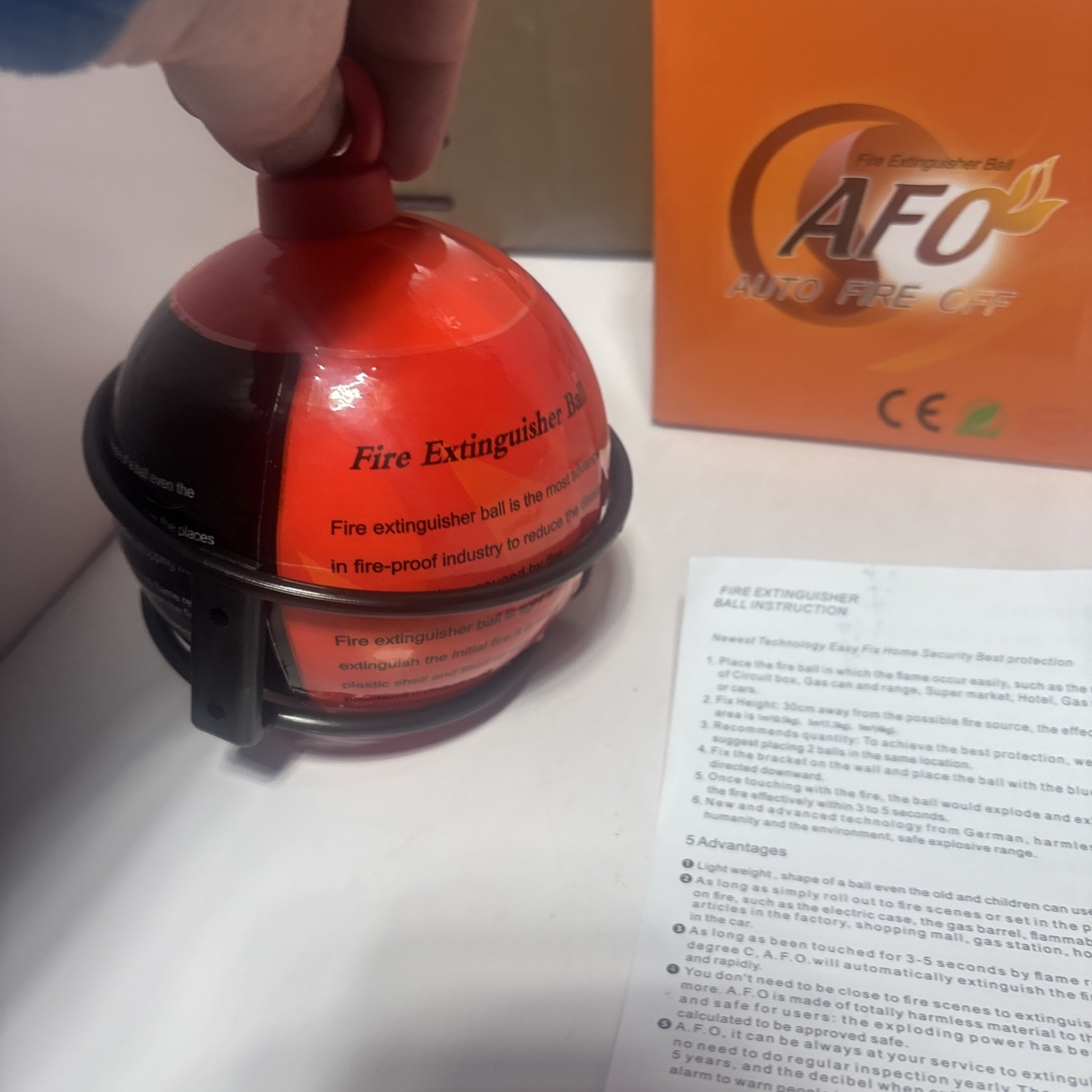 AFO AUTO FIRE OFF Fire Extinguishing Ball