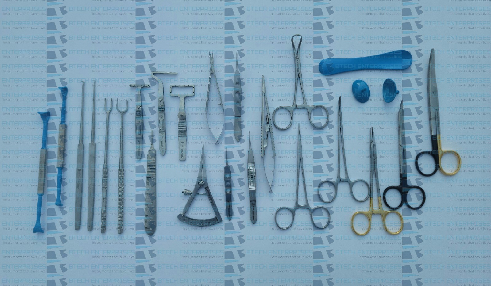 Blepharoplasty Eye Surgery Set Instruments Ophthalmic Ophthalmology