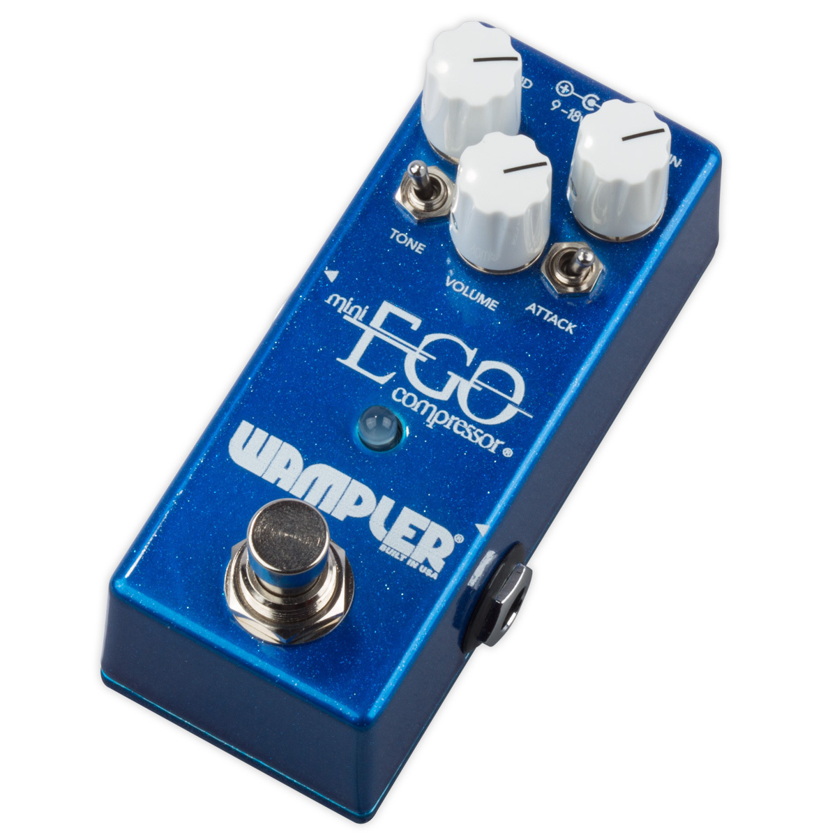 New Wampler Mini Ego Compressor Guitar Effects Pedal