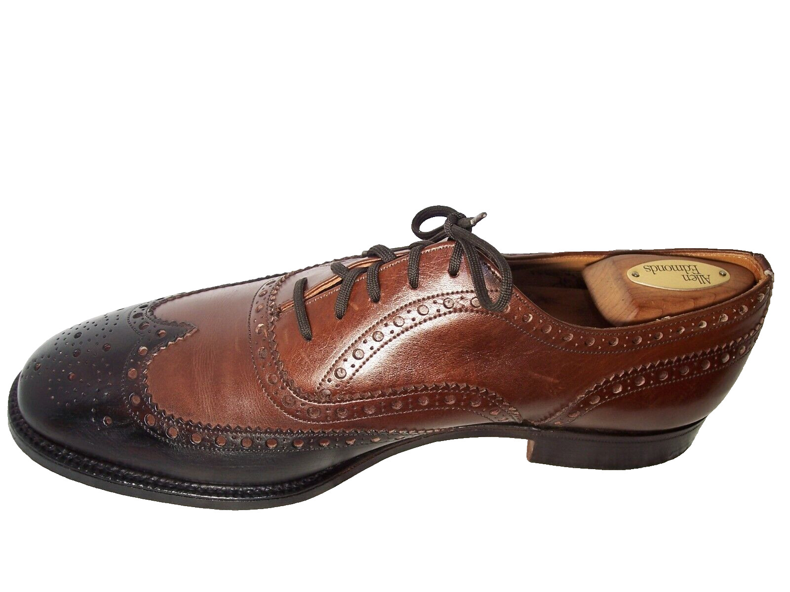 Church's Chetwynd sz 85 G (Us 9.5) Brown/Black Wingtip Oxford RIGHT SHOE ONLY