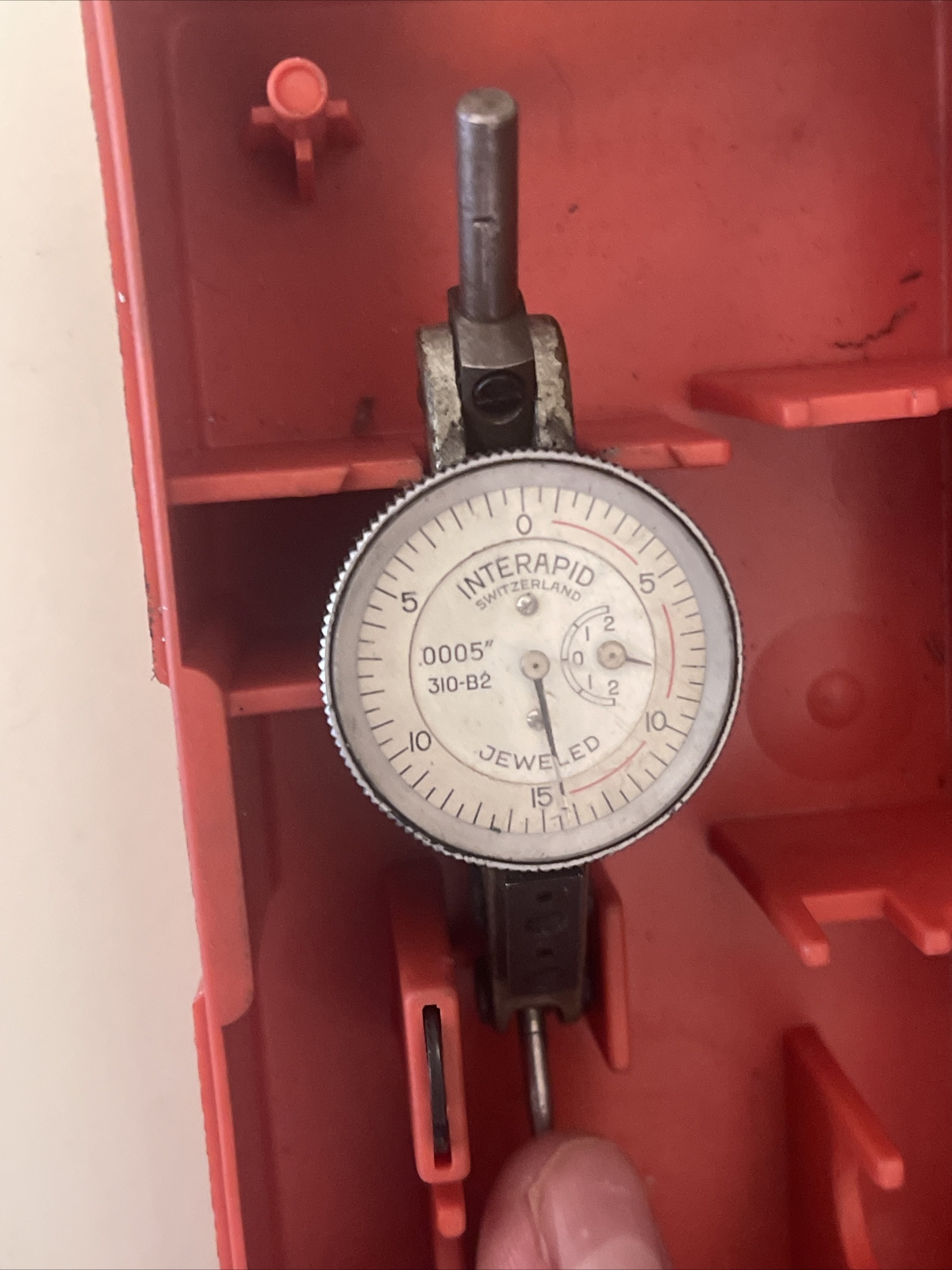 interapid dial Test indicator 310-B2 0.0005" horizontal (read Description)