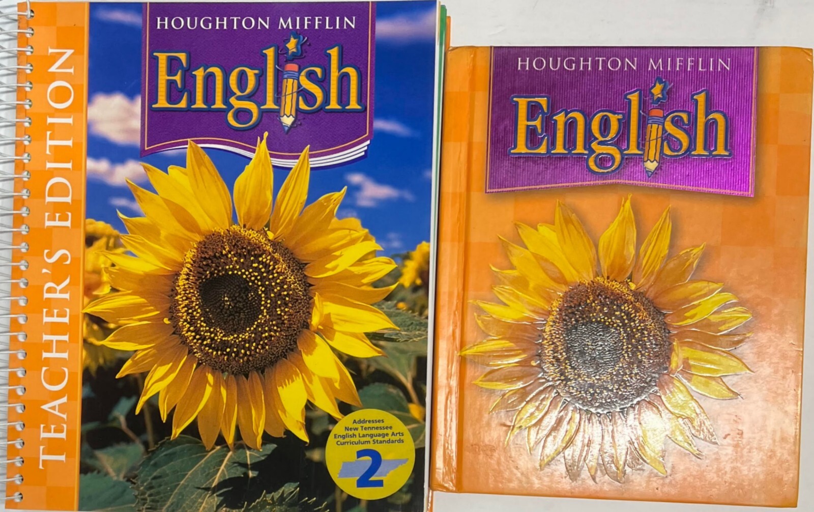 Grade 2 Houghton Mifflin English Student Teacher Edition Bundle 2nd Homeschool