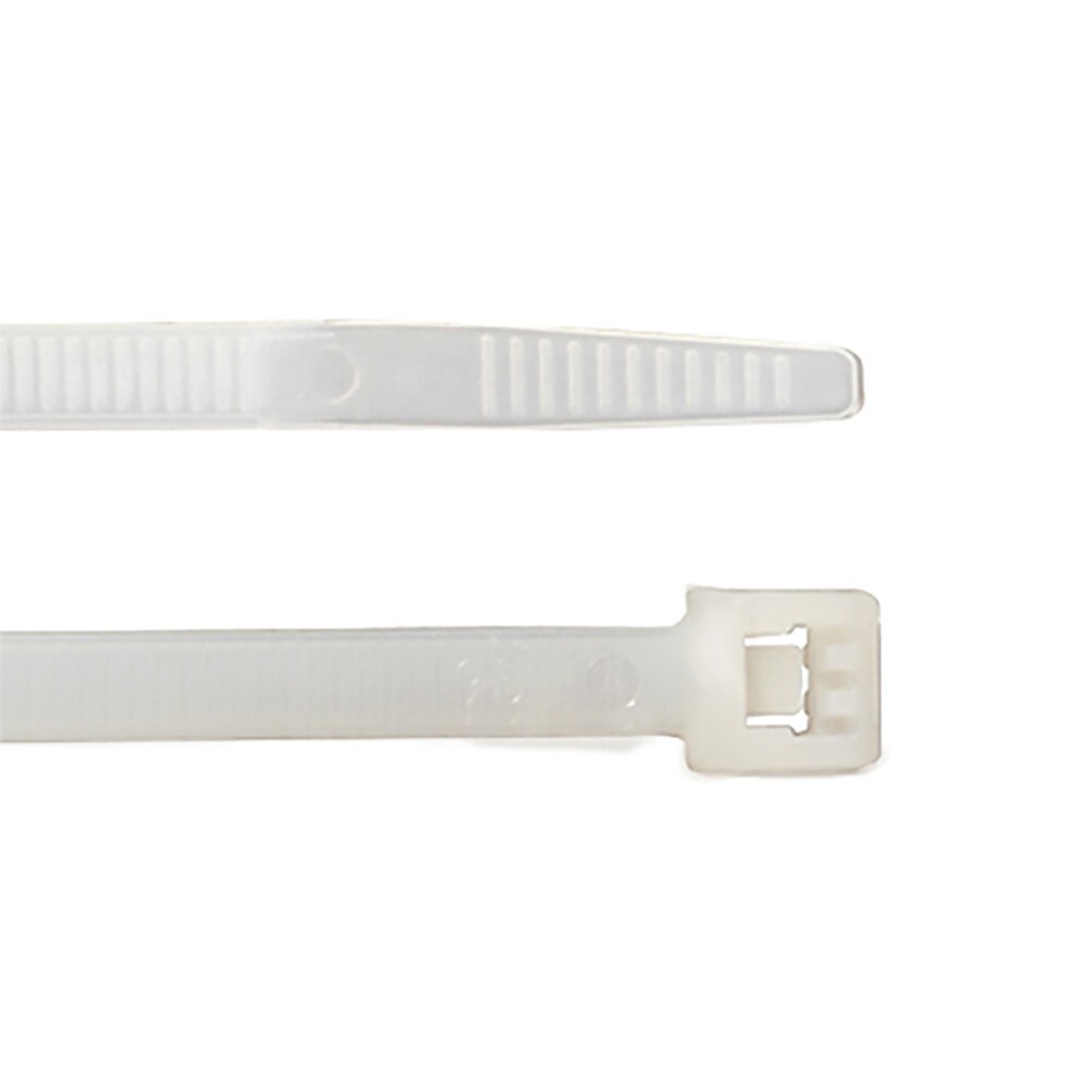 ACT Fastening Solutions AL-11-50-9-C 11″ Standard Cable Ties, 100 Pack, Clear