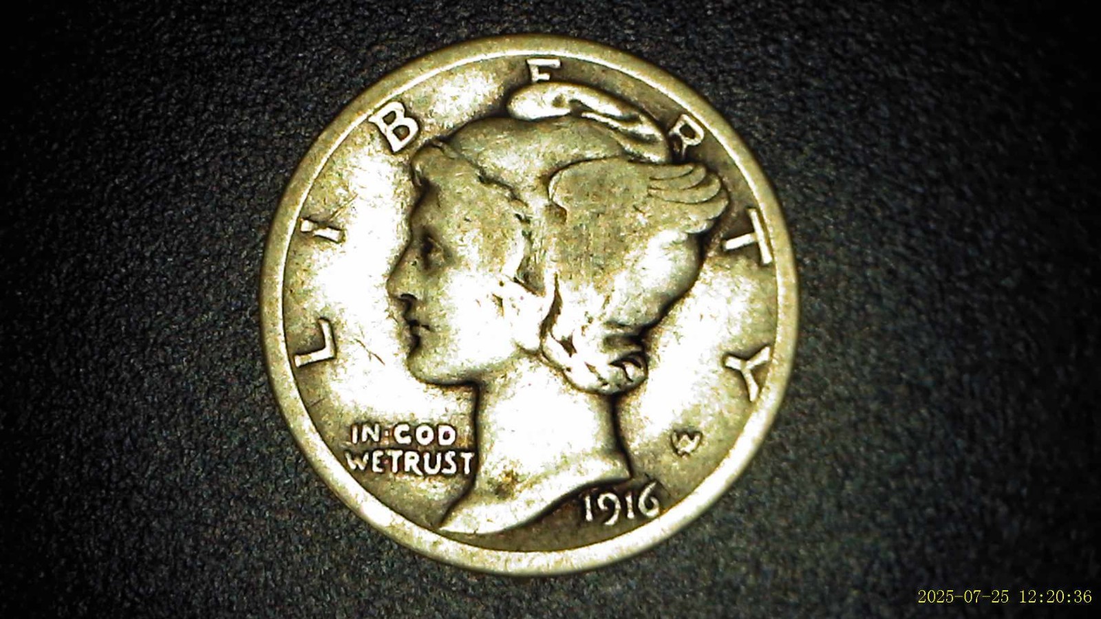 1916 Mercury Dime (First Year!)