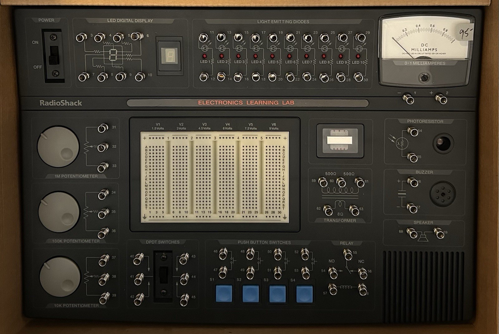 Radio Shack Electronics Learning Lab 28-280 Complete Course in Electronics