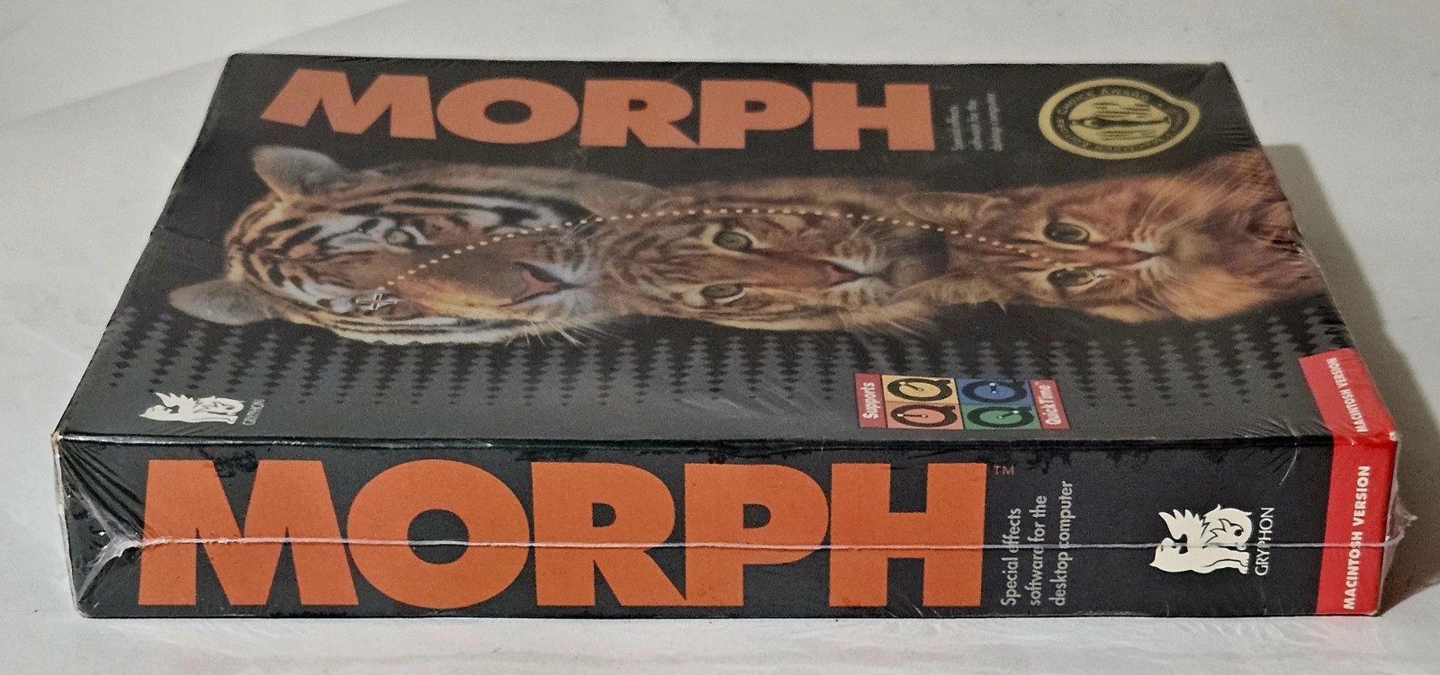 Gryphon Morph Special effects software Mac CD-ROM, 1992 Sealed Box Original