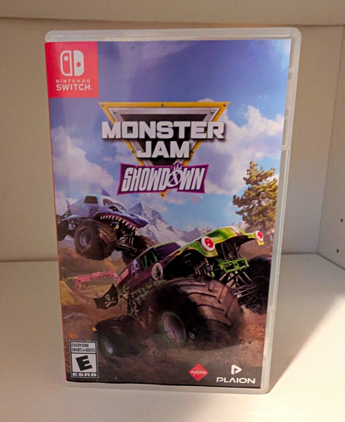 Nintendo Monster Jam: Showdown Nintendo Switch Original Game Case & Box