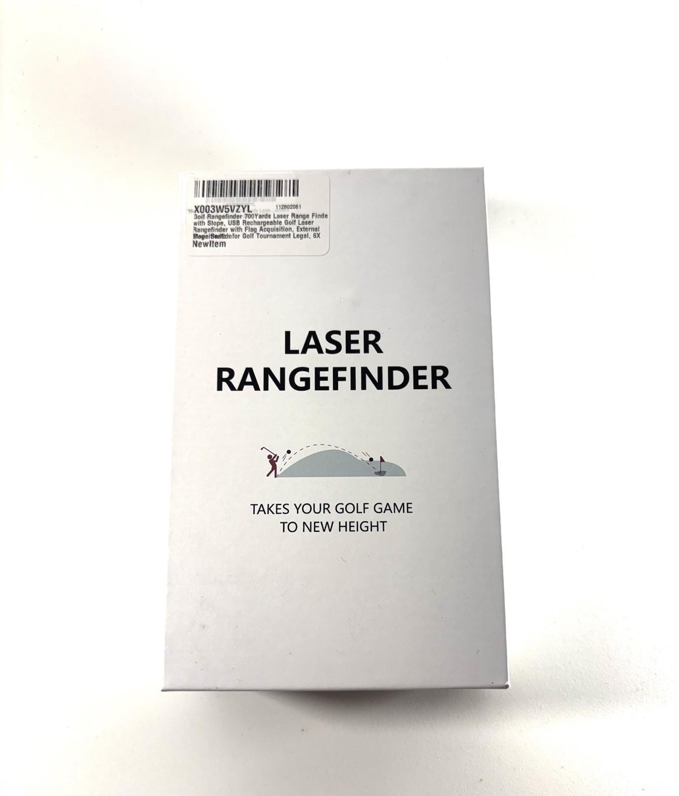 Golf Laser Rangefinder 700 Yards USB Rechargeable 6X Magnification Flag Lock