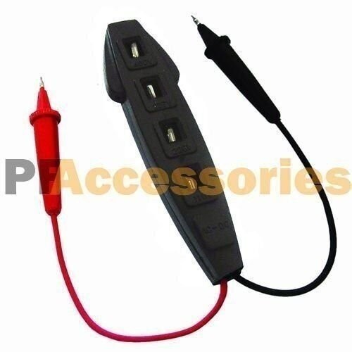 4-Way Multi Circuit Electrical Tester Detector 120-480V AC/DC Voltage or Outlet