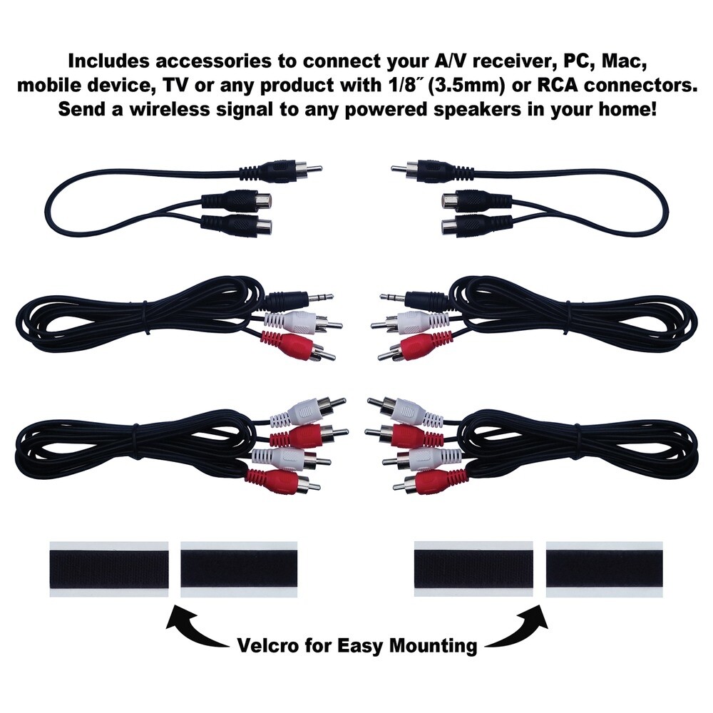 BIC America WTR-SYS 4-Channel Wireless Audio System