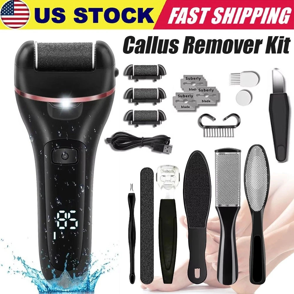 Electric Foot Grinder USB Pedicure File Callus Remover + Free Shipping