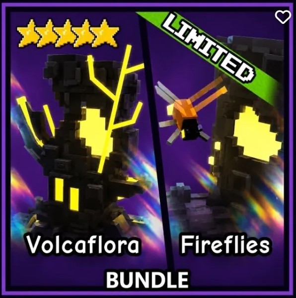 Volcaflora + Fireflies - Garden Tower Defense