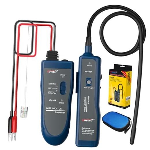 NF-816LP Underground Wire Locator - Pet Fence & Electrical Cable Tracker,
