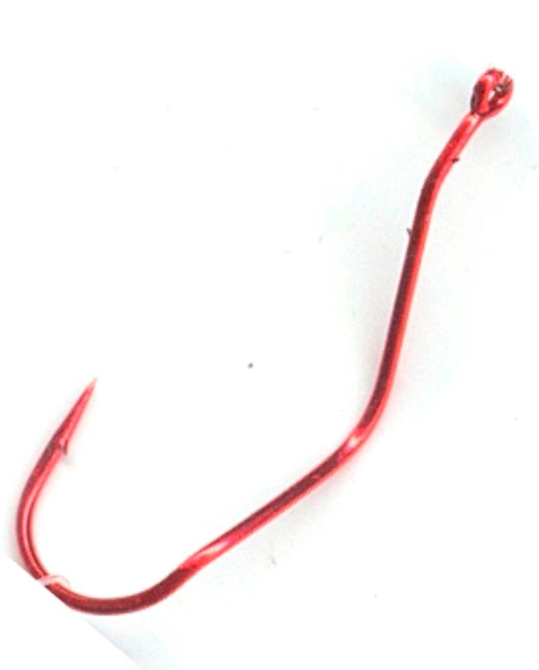Package of 25 Mustad Slow Death Red Ultra Point Fishing Hooks Choice of Sizes