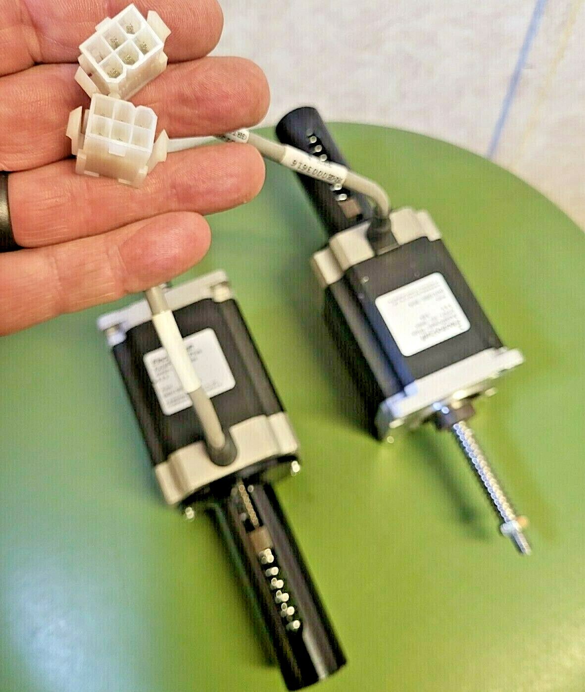 *NEW* lot of (2) ElectroCraft AxialPower Plus linear actuators, NEMA 23, APPS23