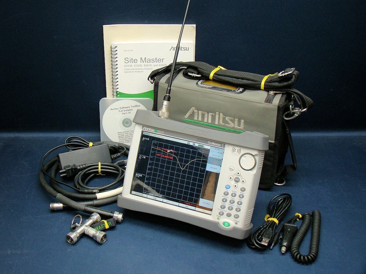 Anritsu Site Master S331E Cable Antenna Analyzer 4GHz OSLN50-1 Calibrator