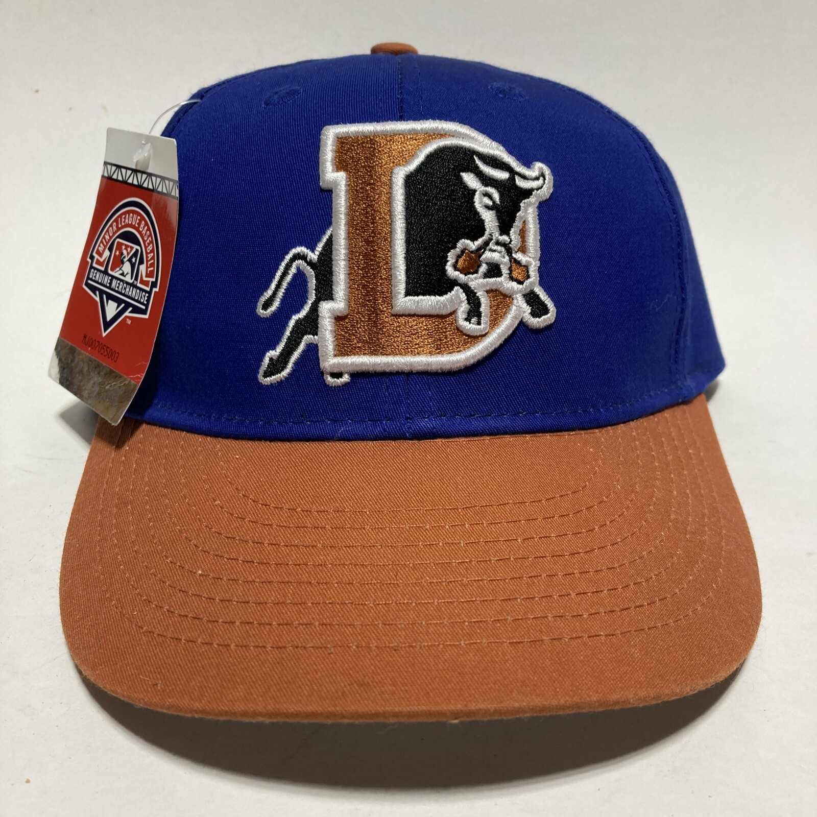 Duram Bulls MiLB Minor League Baseball Youth Adjustable Hat Baseball MLB Blue