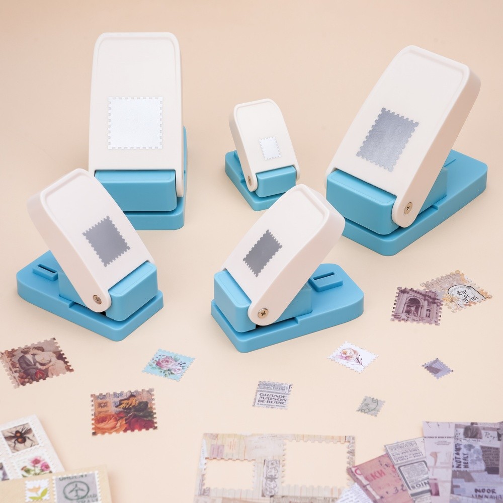 Postage Stamp Punch Available in various sizes for Paper Crafting Scrapbooking