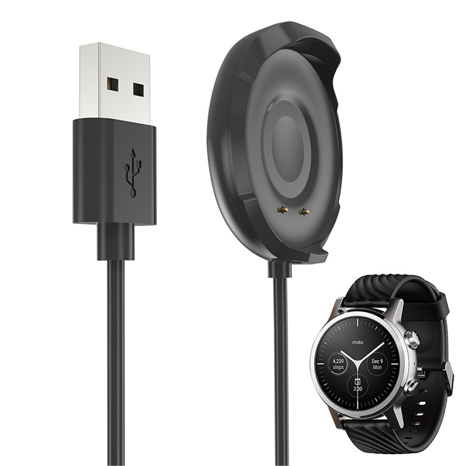 1 PC 5V Smart Watch USB Charging Cable Accessories For MOTO 360 3rd GEN 3