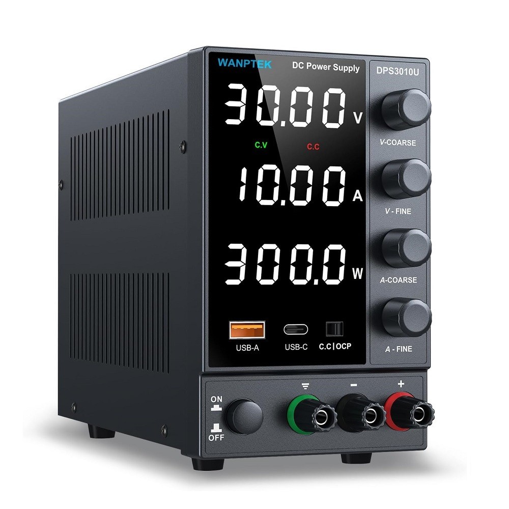 0~30V 0~5A 10A Adjustable Lab DC Power Supply Bench Switching Variable precision