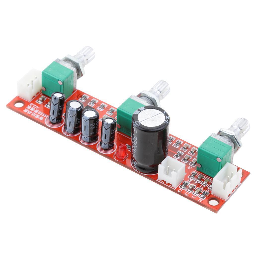 NE5532 Amplifier Preamp Sound Processor Adjustment