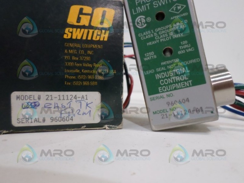 GO 21-11124-A1 PROXIMITY LIMIT SWITCH NSMP