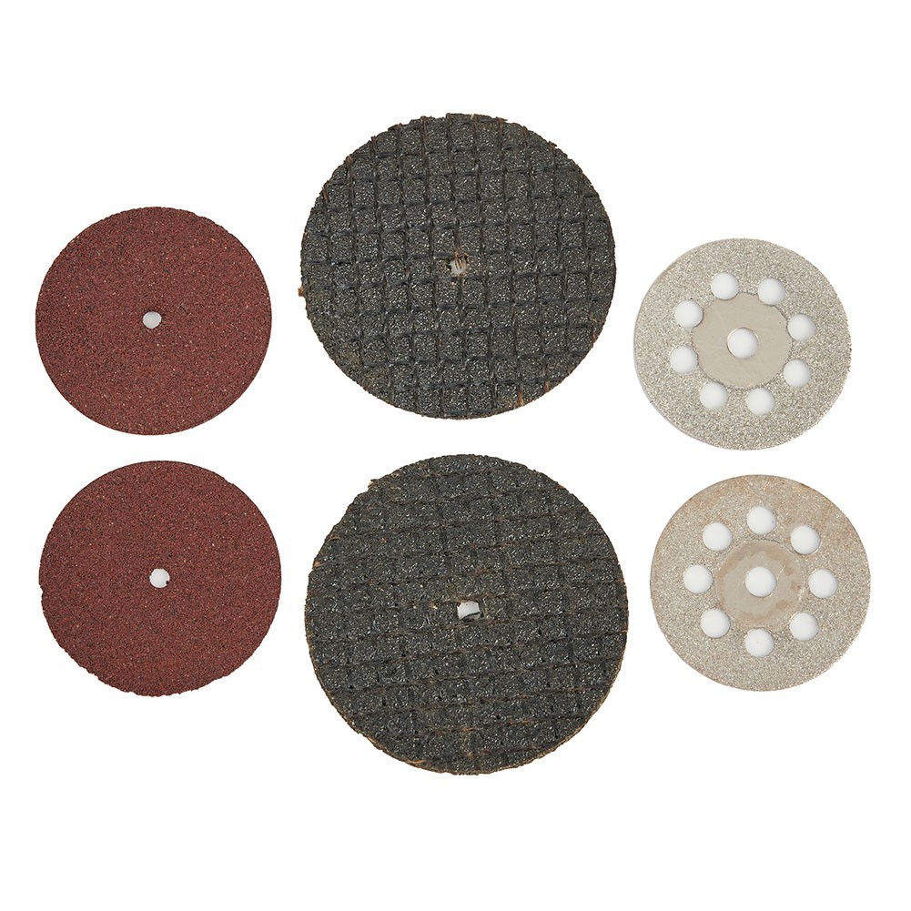 60X Cutting Disc Sanding Wheel Saw Cutter Mandrel Set Rotary Tool Accessories