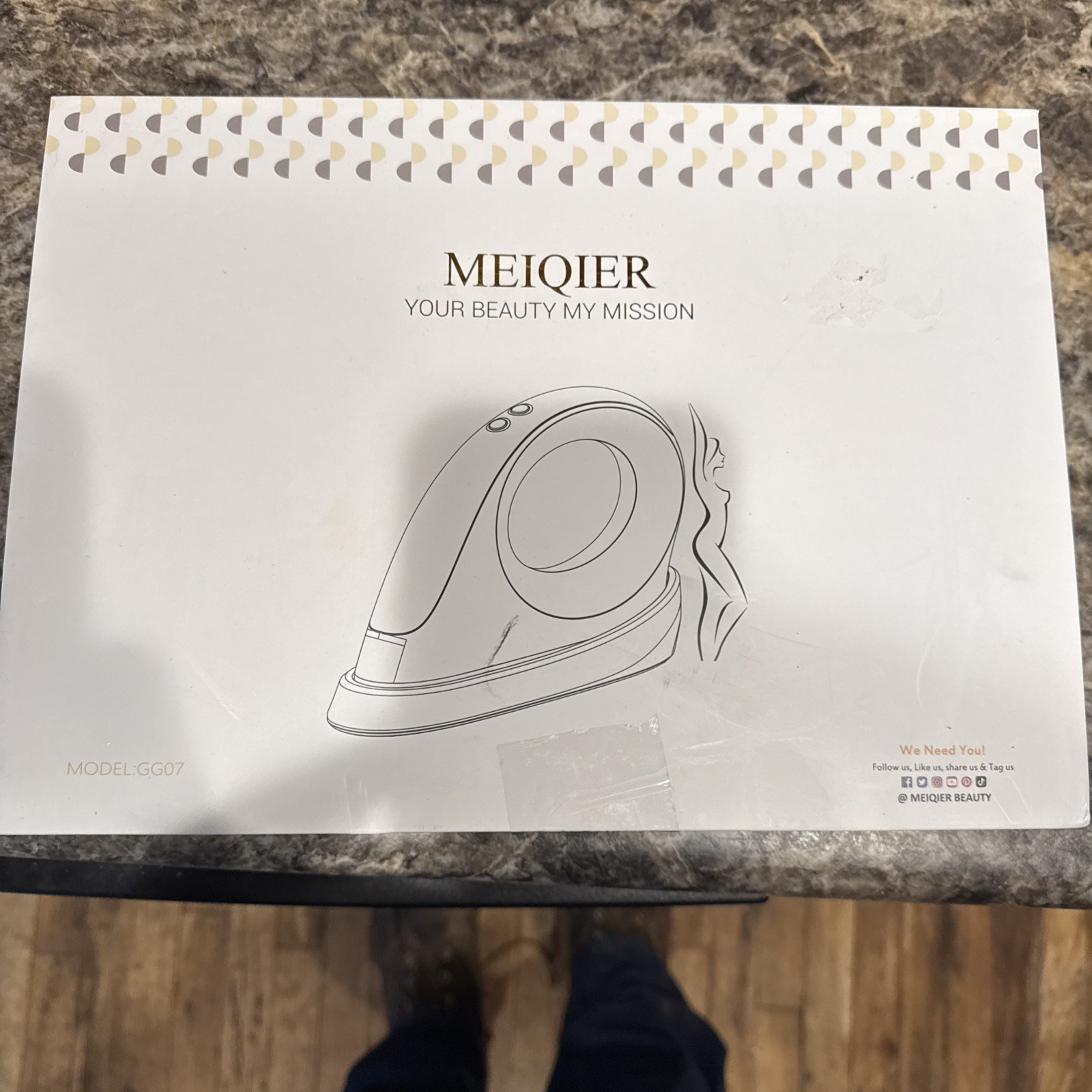 MEIQIER  FAT Burning Iron Tender, lift, brighten and tighten skin. Remove cellu