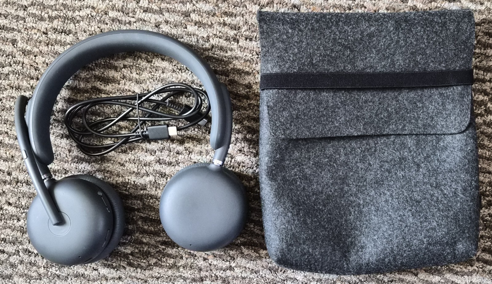 Logitech Zone Wireless 2 Stereo Headphones, Bluetooth, USB C Wired, ANC, Teams