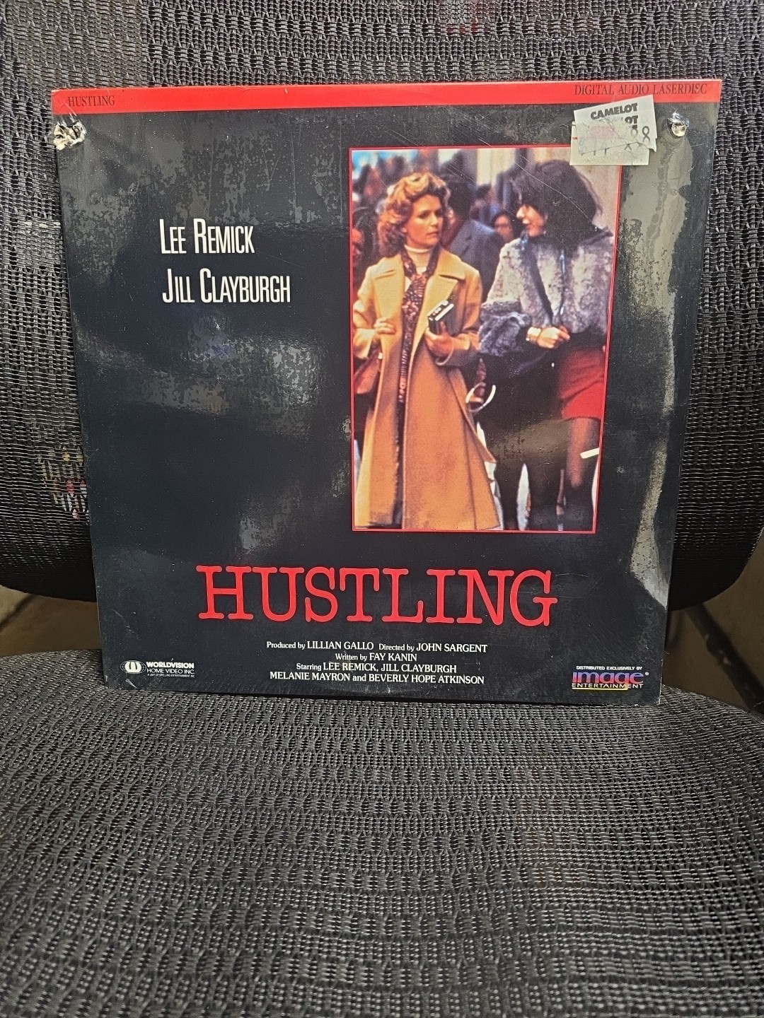 Hustling Starring Lee Remick Jill Clayburgh Laserdisc LD, Brand New Sealed