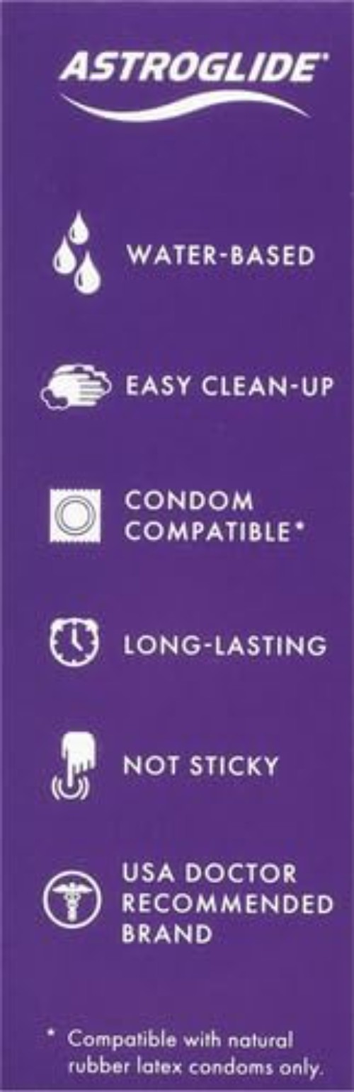 2.5oz Water-Based Personal Lube - Perfect for Couples and Travel