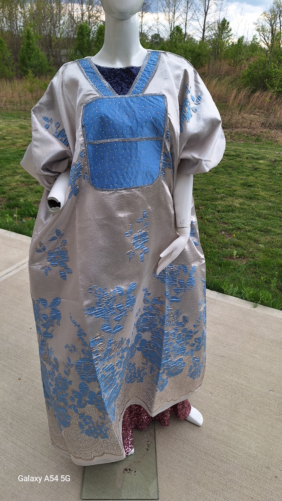 Damask Dress African
