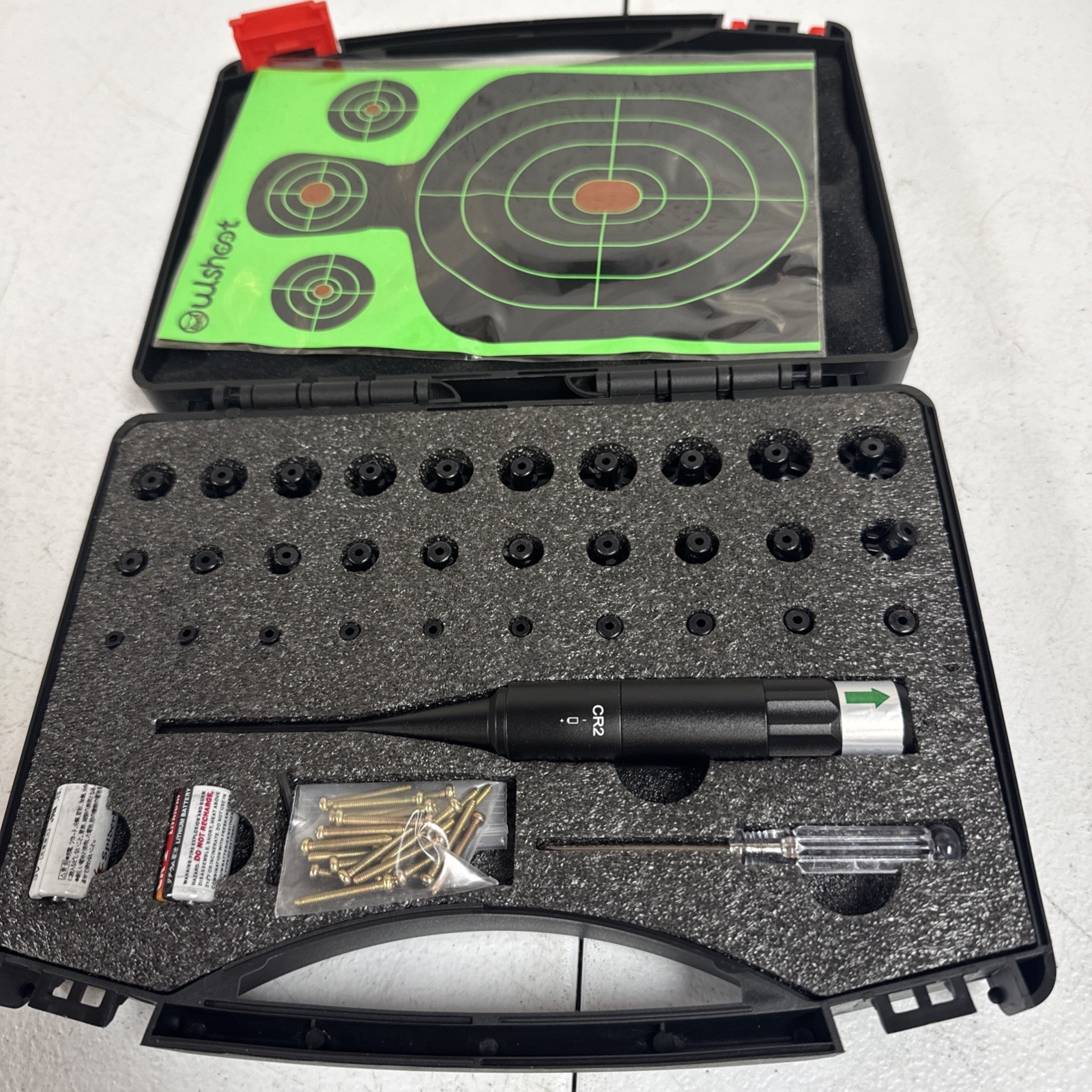 Owlshoot Laser Bore Sighter Kit Pro Version .17~12GA