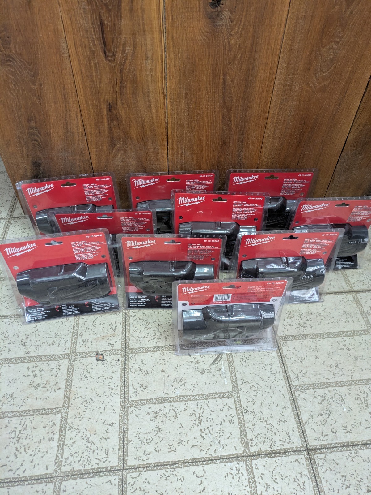 Lot Of 10 Milwaukee 49‑16‑2660B Protective Boot for M18 ¼″ Blind Rivet Tool