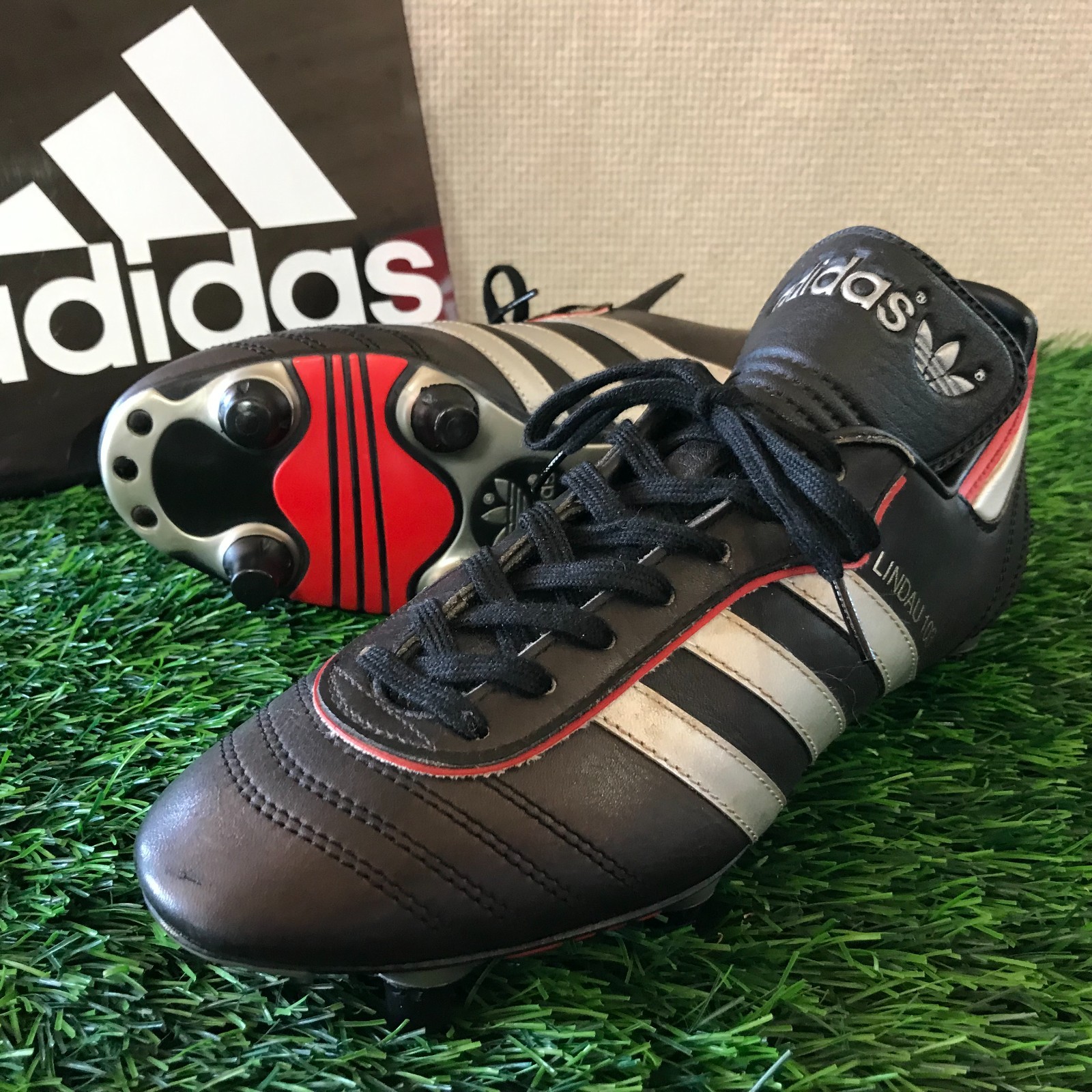 Adidas Vintage 1985 "LINDAU 103" Made in Germany  US7/25cm /UK6.5   NEW&VERYRARE