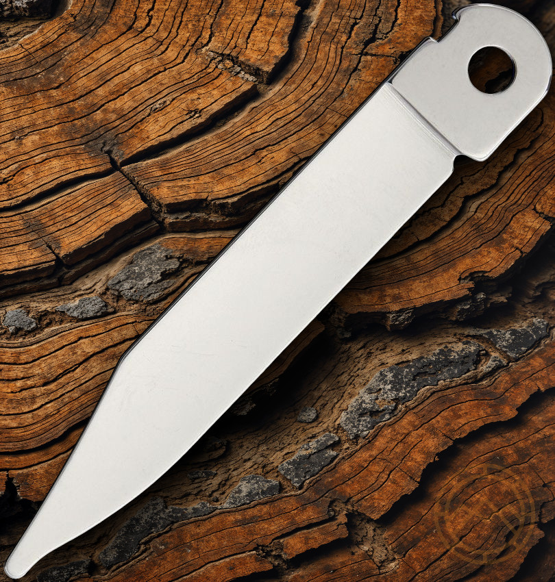 Schrade Knife Blade Replacement UNSHARPENED Stainless Steel 3" Overall USA MADE